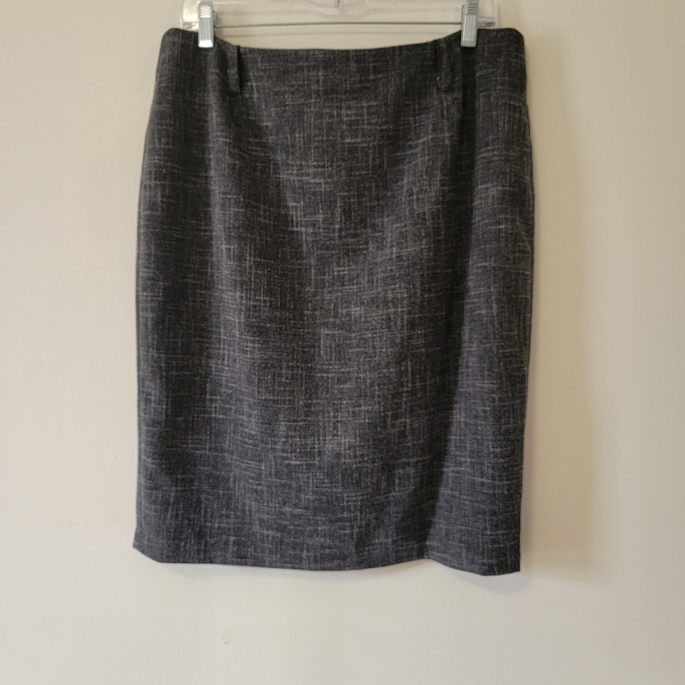 Max Studio Elegant Gray Women's  Pencil Skirt